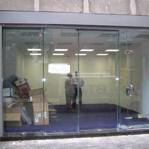 shop front door repair Hollister